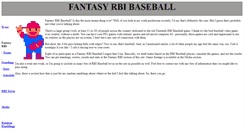 Desktop Screenshot of fantasyrbi.rbicentral.com